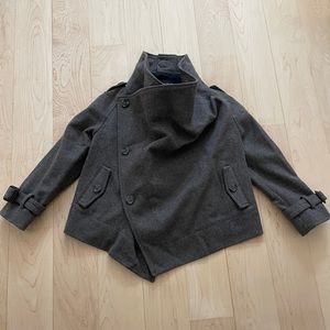 AllSaints girls pea coat size 6